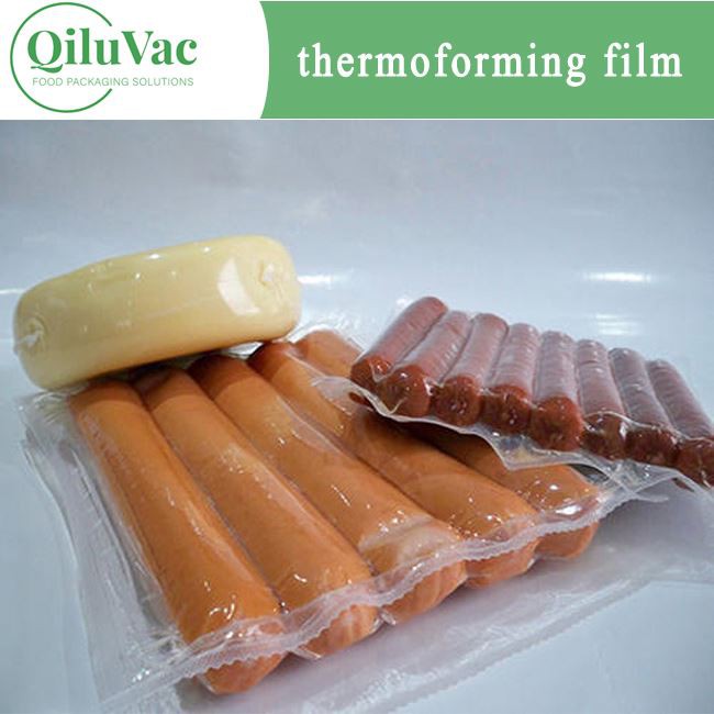 Rollo de película de envasado de salchichas