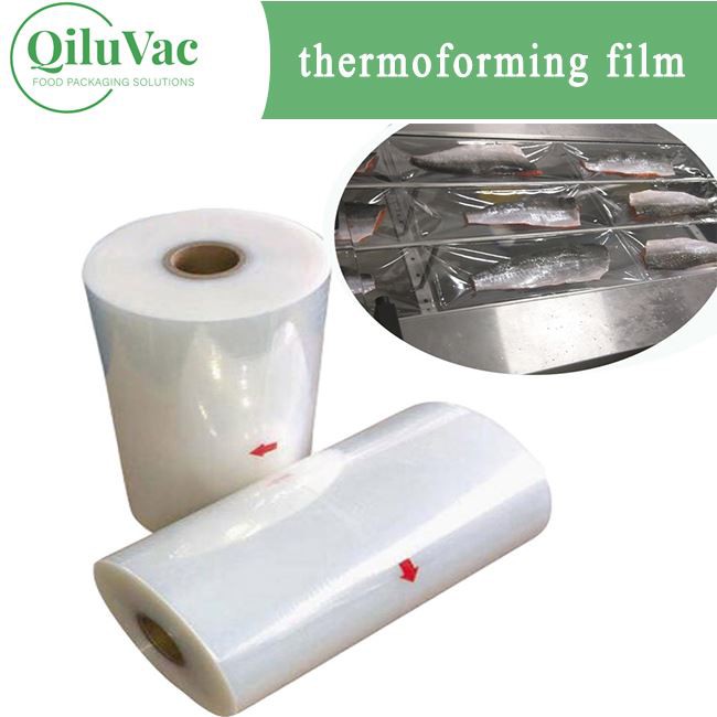 Película de formación al vacío para termoformado de envasado al vacío de pescado